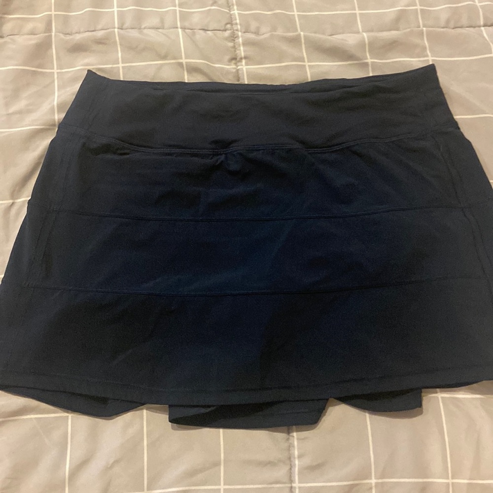 Lululemon Pace Rival Skirt True Navy